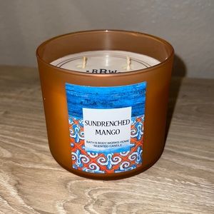 B&BW Sundrenched Mango 3 Wick Candle